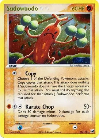 Sudowoodo 15/115 (Unseen Forces)  - Reverse Holofoil | Good Games Adelaide SA