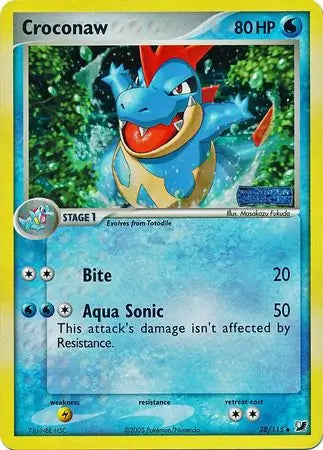 Croconaw 38/115 (Unseen Forces)  - Reverse Holofoil | Good Games Adelaide SA
