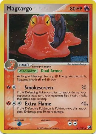Magcargo 41/115 (Unseen Forces)  - Reverse Holofoil | Good Games Adelaide SA