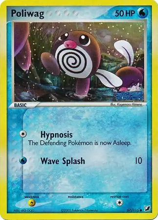 Poliwag 67/115 (Unseen Forces)  - Reverse Holofoil | Good Games Adelaide SA