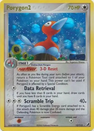 Porygon2 12/115 (Unseen Forces)  - Reverse Holofoil | Good Games Adelaide SA