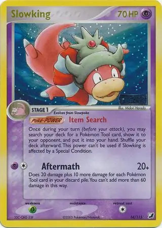 Slowking 14/115 (Unseen Forces)  - Reverse Holofoil | Good Games Adelaide SA