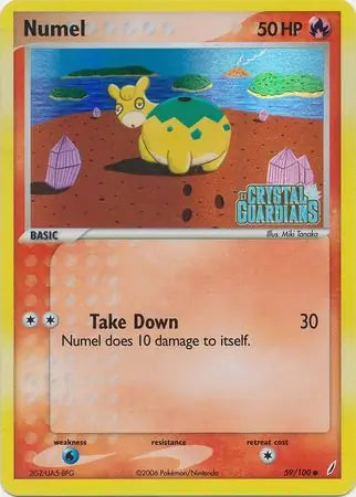 Numel 59/100 (Crystal Guardians)  - Reverse Holofoil | Good Games Adelaide SA