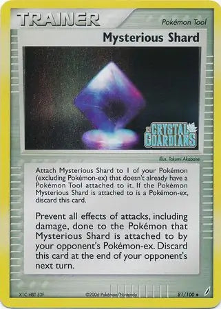 Mysterious Shard 81/100 (Crystal Guardians)  - Reverse Holofoil | Good Games Adelaide SA
