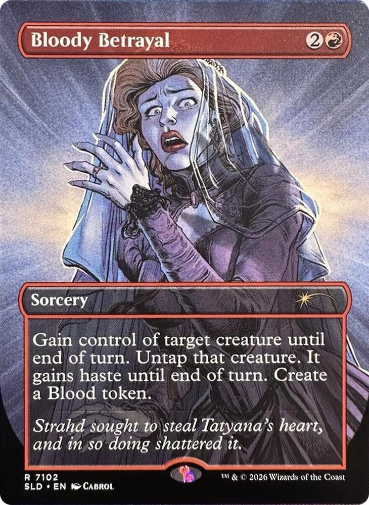 Bloody Betrayal 7102 (Secret Lair Drop Series)  | Good Games Adelaide SA