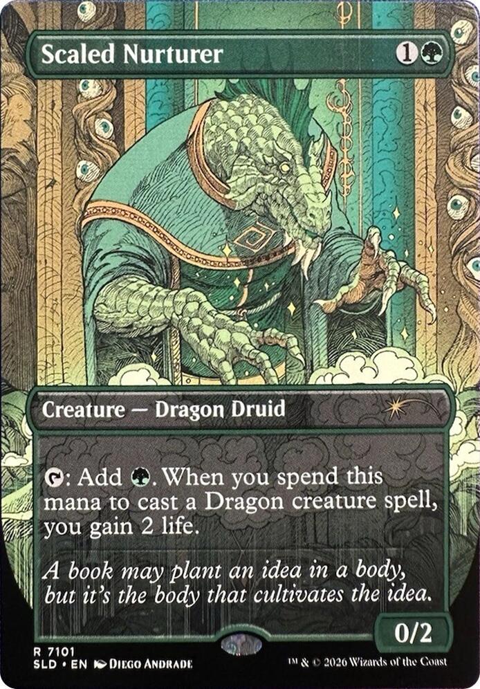 Scaled Nurturer 7101 (Secret Lair Drop Series)  - Foil | Good Games Adelaide SA