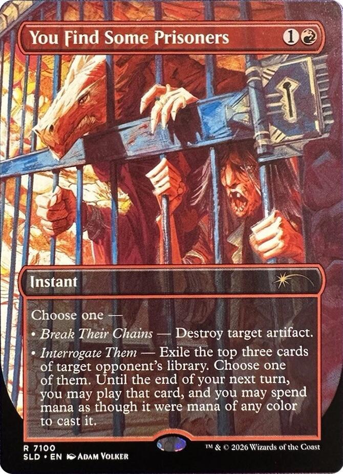 You Find Some Prisoners 7100 (Secret Lair Drop Series)  - Foil | Good Games Adelaide SA