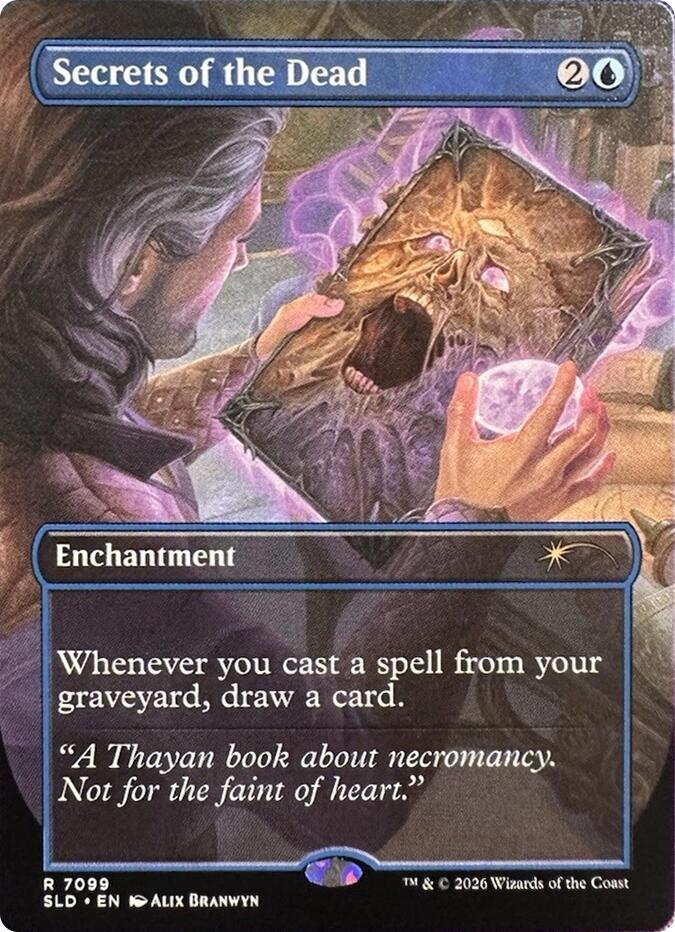 Secrets of the Dead 7099 (Secret Lair Drop Series)  - Foil | Good Games Adelaide SA