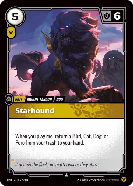 Starhound 167/219 (Unleashed)  - Foil | Good Games Adelaide SA