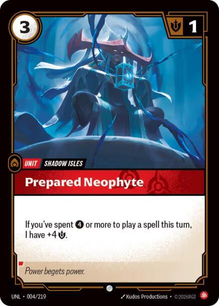 Prepared Neophyte 4/219 (Unleashed)  - Foil | Good Games Adelaide SA