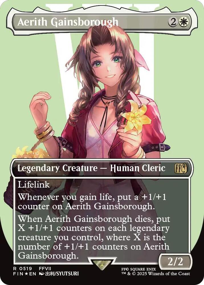 Aerith Gainsborough (Dupe) 519 (FINAL FANTASY)  - Foil | Good Games Adelaide SA