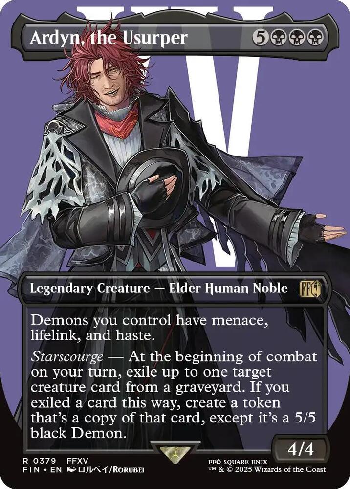 Ardyn the Usurper 0379 Borderless (Dupe) 379 (FINAL FANTASY)  | Good Games Adelaide SA