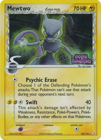 Mewtwo Delta Species 24/110 (Holon Phantoms)  - Reverse Holofoil | Good Games Adelaide SA