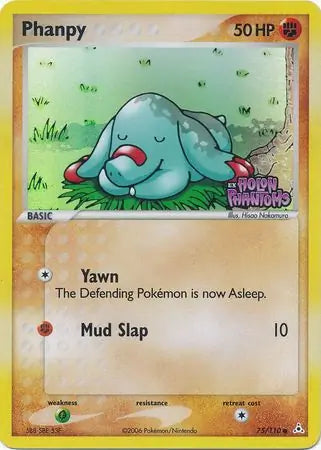 Phanpy 75/110 (Holon Phantoms)  - Reverse Holofoil | Good Games Adelaide SA