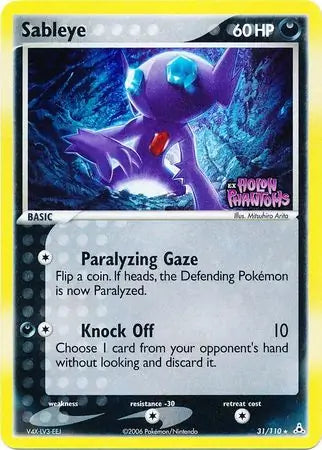 Sableye 31/110 (Holon Phantoms)  - Reverse Holofoil | Good Games Adelaide SA