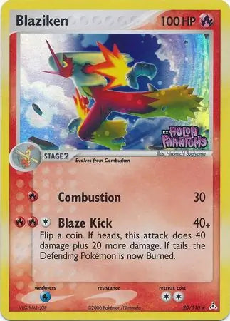 Blaziken 20/110 (Holon Phantoms)  - Reverse Holofoil | Good Games Adelaide SA