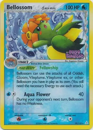 Bellossom Delta Species 19/110 (Holon Phantoms)  - Reverse Holofoil | Good Games Adelaide SA