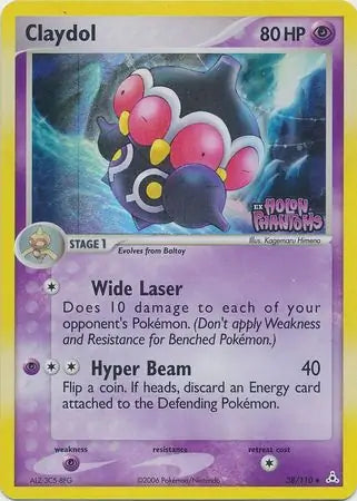 Claydol 38/110 (Holon Phantoms)  - Reverse Holofoil | Good Games Adelaide SA