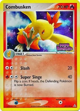 Combusken 39/110 (Holon Phantoms)  - Reverse Holofoil | Good Games Adelaide SA