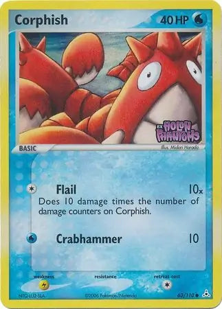 Corphish 63/110 (Holon Phantoms)  - Reverse Holofoil | Good Games Adelaide SA