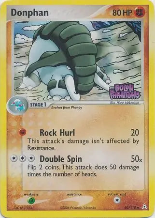 Donphan 40/110 (Holon Phantoms)  - Reverse Holofoil | Good Games Adelaide SA