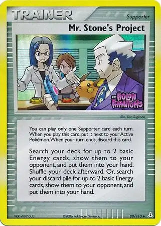 Mr. Stone's Project 88/110 (Holon Phantoms)  - Reverse Holofoil | Good Games Adelaide SA