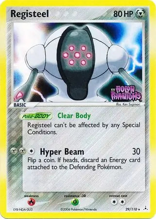 Registeel 29/110 (Holon Phantoms)  - Reverse Holofoil | Good Games Adelaide SA