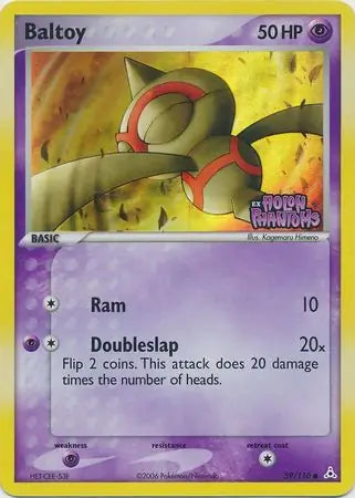 Baltoy 59/110 (Holon Phantoms)  - Reverse Holofoil | Good Games Adelaide SA