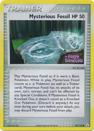 Mysterious Fossil 92/110 (Holon Phantoms)  - Reverse Holofoil | Good Games Adelaide SA