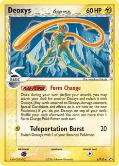 Deoxys Delta Species Speed Forme 6/110 (Holon Phantoms)  - Holofoil | Good Games Adelaide SA