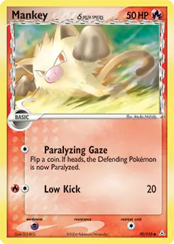 Mankey Delta Species 70/110 (Holon Phantoms)  | Good Games Adelaide SA