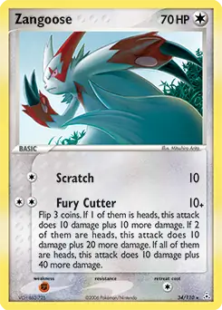 Zangoose 34/110 (Holon Phantoms)  | Good Games Adelaide SA
