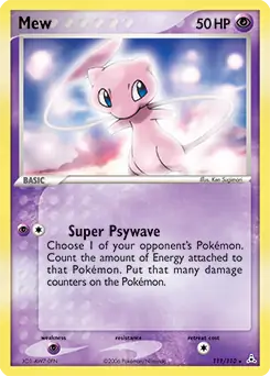 Mew 111/110 (Holon Phantoms)  - Holofoil | Good Games Adelaide SA