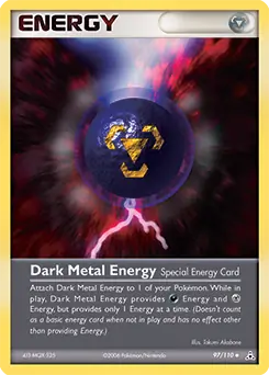 Dark Metal Energy 97/110 (Holon Phantoms)  | Good Games Adelaide SA