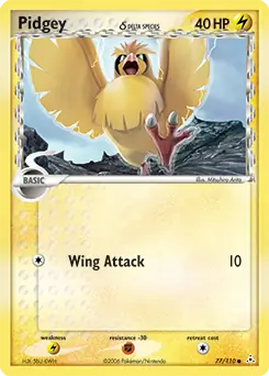 Pidgey Delta Species 77/110 (Holon Phantoms)  | Good Games Adelaide SA