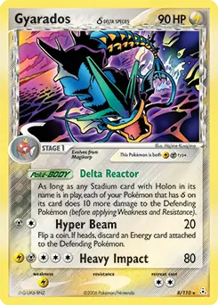 Gyarados Delta Species 8/110 (Holon Phantoms)  - Holofoil | Good Games Adelaide SA