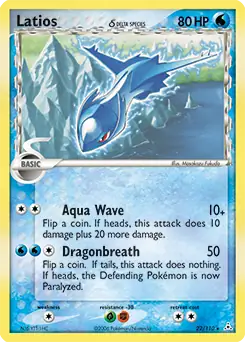 Latios Delta Species 22/110 (Holon Phantoms)  | Good Games Adelaide SA