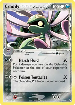 Cradily Delta Species 2/110 (Holon Phantoms)  - Holofoil | Good Games Adelaide SA
