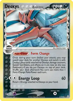Deoxys Delta Species Attack Forme 3/110 (Holon Phantoms)  - Holofoil | Good Games Adelaide SA