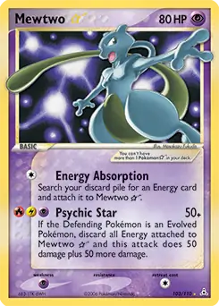 Mewtwo Star 103/110 (Holon Phantoms)  - Holofoil | Good Games Adelaide SA