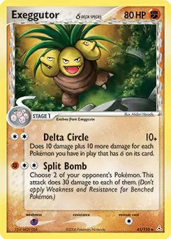 Exeggutor Delta Species 41/110 (Holon Phantoms)  | Good Games Adelaide SA