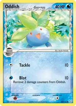 Oddish Delta Species 73/110 (Holon Phantoms)  | Good Games Adelaide SA