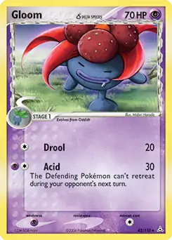 Gloom Delta Species 42/110 (Holon Phantoms)  | Good Games Adelaide SA
