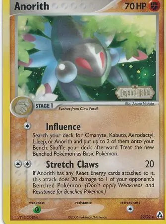 Anorith 29/92 (Legend Maker)  - Reverse Holofoil | Good Games Adelaide SA