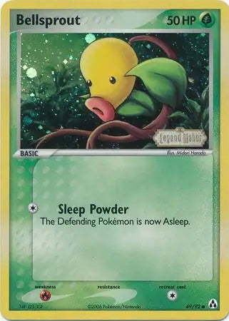 Bellsprout 49/92 (Legend Maker)  - Reverse Holofoil | Good Games Adelaide SA
