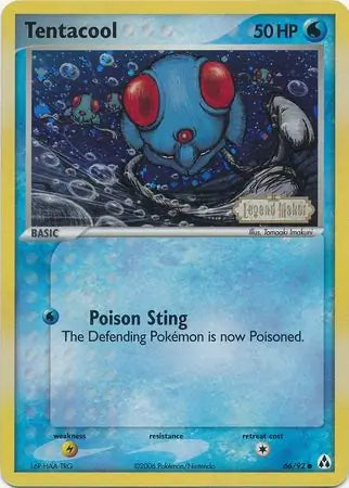 Tentacool 66/92 (Legend Maker)  - Reverse Holofoil | Good Games Adelaide SA