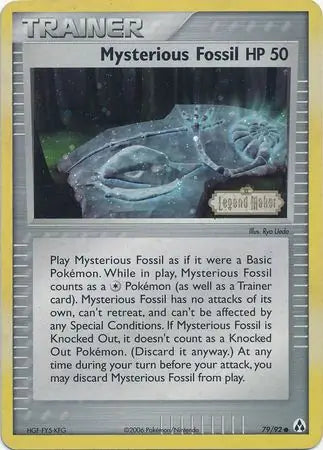 Mysterious Fossil 79/92 (Legend Maker)  - Reverse Holofoil | Good Games Adelaide SA