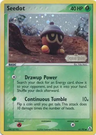 Seedot 61/92 (Legend Maker)  - Reverse Holofoil | Good Games Adelaide SA