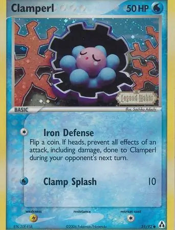 Clamperl 51/92 (Legend Maker)  - Reverse Holofoil | Good Games Adelaide SA