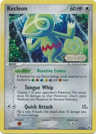 Kecleon 37/92 (Legend Maker)  - Reverse Holofoil | Good Games Adelaide SA